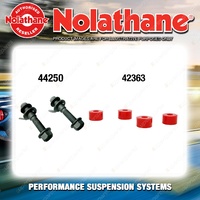 Front Nolathane Suspension Bush Kit for NISSAN AVENIR W10 4CYL 5/1990-1998