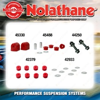 Front Nolathane Suspension Bush Kit for NISSAN BLUEBIRD U13 4CYL FWD 1993-1998