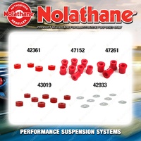 Front Nolathane Suspension Bush Kit for NISSAN CABSTAR H40 4CYL 1981-1994