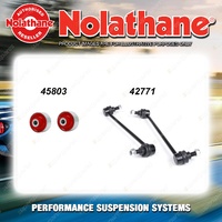 Front Nolathane Suspension Bush Kit for NISSAN DUALIS J10 4CYL 12/2007-2/2014