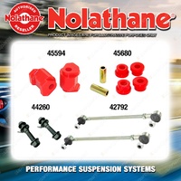 Front Nolathane Suspension Bush Kit for NISSAN ELGRAND E50 6CYL 5/1997-5/2002