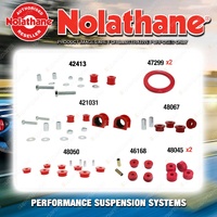 Front Nolathane Suspension Bush Kit for TOYOTA LANDCRUISER FZJ HDJ HZJ VDJ 78