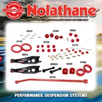 Rear Nolathane Suspension Bush Kit for HSV COMMODORE GROUP A VL 8CYL 1988-1989