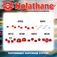 Rear Nolathane Suspension Bush Kit for MITSUBISHI PAJERO NH NJ NK NL Coil Rear
