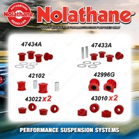 Rear Nolathane Suspension Bush Kit for TOYOTA LANDCRUISER FZJ HDJ HZJ VDJ 78