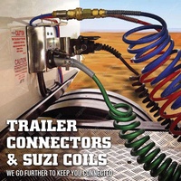 Narva 7 Pin Flat Trailer Socket Connector Kit with Terminal - Blister Pack