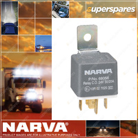 Narva 24 Volt 30A/20A Change-Over 5 Pin Braided Strap Relay With Diode