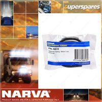 Narva 9.5mm Black Heatshrink 1.2M Made of flame-retardant/ self-extinguishing