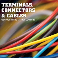 Narva 35Amp polyamide Nylon Terminal Connector Stripss Pack of 10