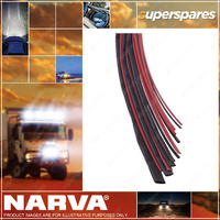 Narva 39mm Red Dual Wall Adhesive Heatshrink Tubing Sleeve Wire Cable