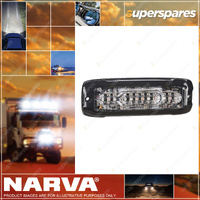 Narva High Powered Low Profile LED Warning Light Red/Blue - 6 X 1 Watt LEDs
