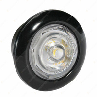 9-33V Model 2 LED Front End Outline Marker Lamp Black + Chrome Blister Pack