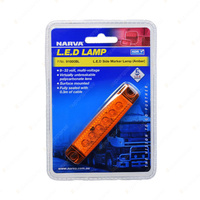 Narva 9-33 Volt L.E.D Model 10 Side Marker Lamp Light - Blister Pack of 1
