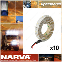Narva 12V 600mm LED Tape Ambient Output Warm White - Bulk Pack of 10