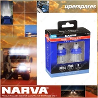 Narva 12 / 24V BA15S High Power Reverse LED globes - Blister pack of 2