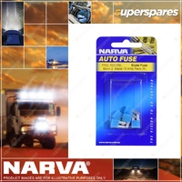 Narva 15 Amp 15 x 9mm BLUE Micro 2 Blade Fuse - Blister pack of 5