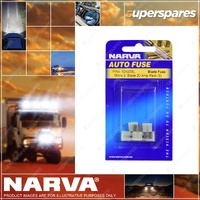 Narva 20 Amp 15 x 9mm Yellow Micro 2 Blade Fuse - Blister pack of 5
