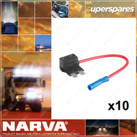 Narva ADD-A-CIRCUIT Standard Twin ATS Blade Fuse holders - Box of 10