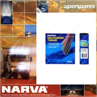 Narva 5M X 25.4mm Black Heat Shrink Tubing Electrical Cable Wire Sleeve