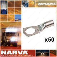 Narva Battery Cable Lugs with Eyelet (10mm 2) 10mm Stud - Bag Of 50