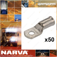 Narva Battery Cable Lugs with Eyelet (50mm 2) 10mm Stud - Bag Of 50