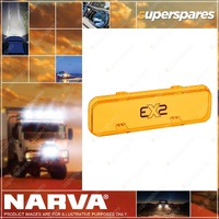 Narva Amber Lens Cover to suit 10" Double Row EX2 EX2R Light Bar Lighting