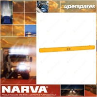 Narva Amber Lens Cover to suit 30" Single Row EX2 EX2R Light Bar Lighting