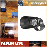 Narva Brand 9-36V LED Load Light With Shield mounted on the mirror