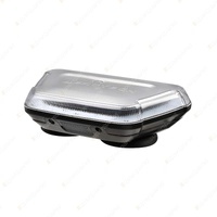 Narva 10-80V Aerotech LED Mini Light Box (Amber/Clear Lens) Magnetic Mount