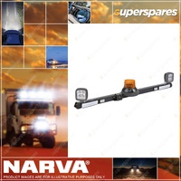 Narva 12 / 24V "Geomax" 1200mm LED Utility Bar With 72449 Pair Work Lamps