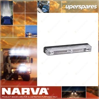 Narva 12 / 24V LED Warning Lamp / Light Blue 3 x 1W LEDs With 12 Flash Patterns
