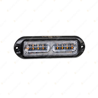 Narva 12 / 24V High Powered LED Self Contained Warning Light - Amber