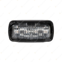 Narva MD64 LED Side Marker Lamp Red / Amber W/ Black Deflector Base & 0.5M Cable