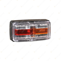 Narva 9-33V LED Side Marker/Indicator Red/Amber/Amber Deflector Base 0.5M Cable