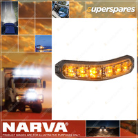 Narva 12 / 24V Flexible Perimeter Dual Colour Warning Light - Amber / Green