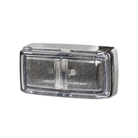 Narva 9-33V LED Side Marker Lamp - Red / Amber With Chrome Base And 0.5M Cable