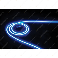 Narva Brand 12V Blue Side View Neon Tape Light - 1.2m for Caravan RV