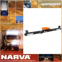 Narva 12V LED Rotating Strobe Utility Bar - 1.2m w/ Work Lamps & Alarm 85091B