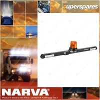 Narva 12V LED Rotating Utility Bar - 1.2m w/ Forward Indicators & Alarm