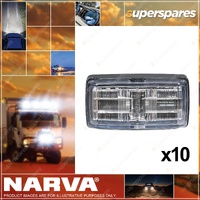 Narva LED Side Marker Side Directional Indicator w/Black Base Clear Lens 0.5m