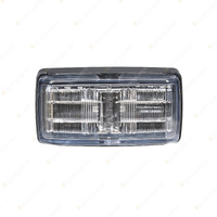 Narva LED Side Marker Lamp Red/Amber/Amber w/ Black Base Clear Lens & 2.5m Cable