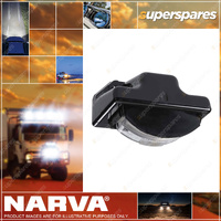 Narva 12 Volt Sealed Licence Plate Lamp Kit - Plastic Housing Black Body