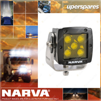 Narva Tremor Yellow 5 LED Heavy-Duty Work Lamp - 25 Degree Spot Beam