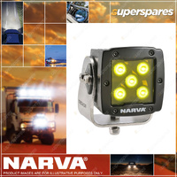 Narva Tremor Yellow 5 LED Heavy-Duty Work Lamp with Anti-Glare Technology