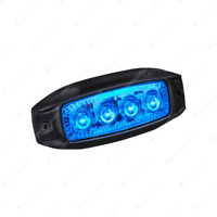 Narva 9-33V Led Mini Underwater Lamp - Blue Output with Black Housing
