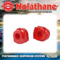 Nolathane Front Sway Bar Mount Bushing Kit 20mm for Infiniti QX4 JR50 97-02