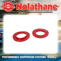 Nolathane Front Coil Spring Pad Upper Bush Kit for Toyota Landcruiser Prado 250