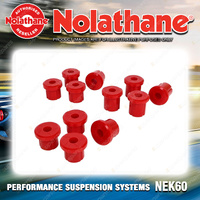 Nolathane Rear Leaf Spring - Bush Kit for Toyota Landcruiser 74 76 78 79 99-On