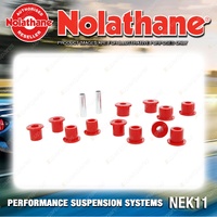 Nolathane Rear Leaf Spring - Bushing Kit for Chevrolet Colorado RC 2WD 2003-2012