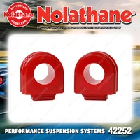 Nolathane Rear Sway bar mount bushing for Holden Astra LD Premium Quality